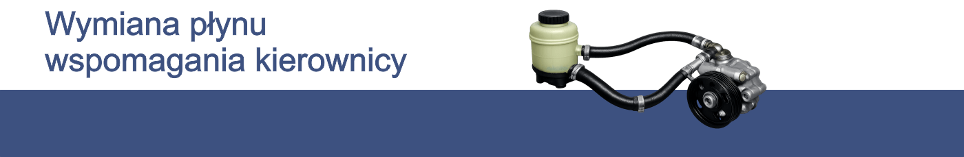 Wymiana płynu wspomagania kierownicy
